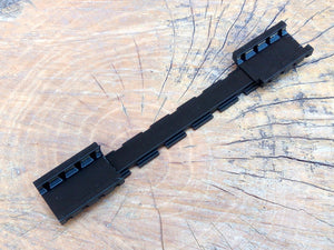 Picatinny Rail to Foam Dart Rail (9-Slots) Adapter for Airgun, Airsoft Gun, Foam Dart/Ball Blaster, and Paintball Marker - AirPower3D