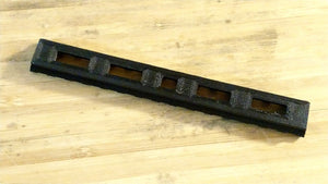 Lightweight Picatinny Rail (15-Slots) for Airgun, Airsoft Gun, Foam Dart/Ball Blaster, Paintball Marker
