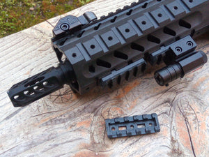 MPX 5-Slots Lightweight Picatinny Rail (PT+) - for MPX Air Rifle - Airgun Pistol - AirPower3D