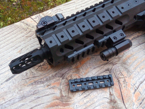 MPX 7-Slots Lightweight Picatinny Rail (PT+) - for MPX Air Rifle - Airgun Pistol - AirPower3D