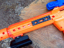 Load image into Gallery viewer, Lightweight Picatinny Rear Side Rail (8-Slots) for Nexus Pro Foam Dart SciFi Blaster - Blasters3D