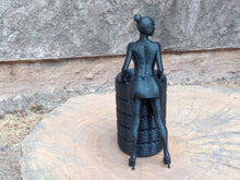 Load image into Gallery viewer, Hot Rod Girl Pen and Pencil Holder (PE+) - Fun Sexy Gift for Car Racing Fans -Busty Pinup (Pin Up) Model -  EveryThang3D