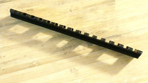 Lightweight Picatinny Rail (15-Slots) for Airgun, Airsoft Gun, Foam Dart/Ball Blaster, Paintball Marker