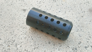 Blasters3D HMP Flash Suppressor (102mm Long) for Foam Dart/Ball Blasters - Muzzle Barrel Mod
