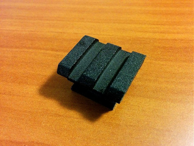 Flash Hot Shoe Picatinny Rail (2 Slots) (HP+) - Digital Camera - Work with Tactical Flashlight, Red Dot Scope, Laser Sight - Airsoft3D