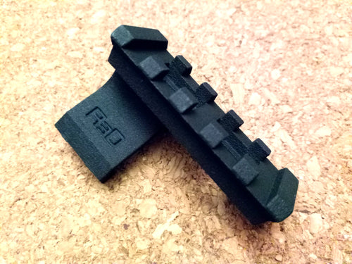 AirPower3D 45 Degrees 2-Slots to 5-Slots Offset Picatinny Rail (HP+) - for Airgun, Airsoft Gun, Nerf Blasters, and Paintball Markers