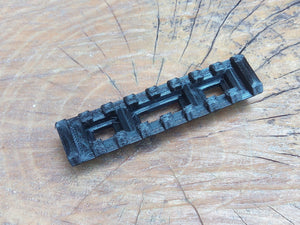 Lightweight Picatinny Rear Side Rail (8-Slots) for Nexus Pro Foam Dart SciFi Blaster - Blasters3D