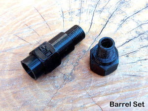 Ausstech MPX Stabilizing Muzzle Device - for MPX Air Rifle - Cookie Cutter Muzzle Brake Flashhider - Airsoft Barrel Tip Mod - AirPower3D