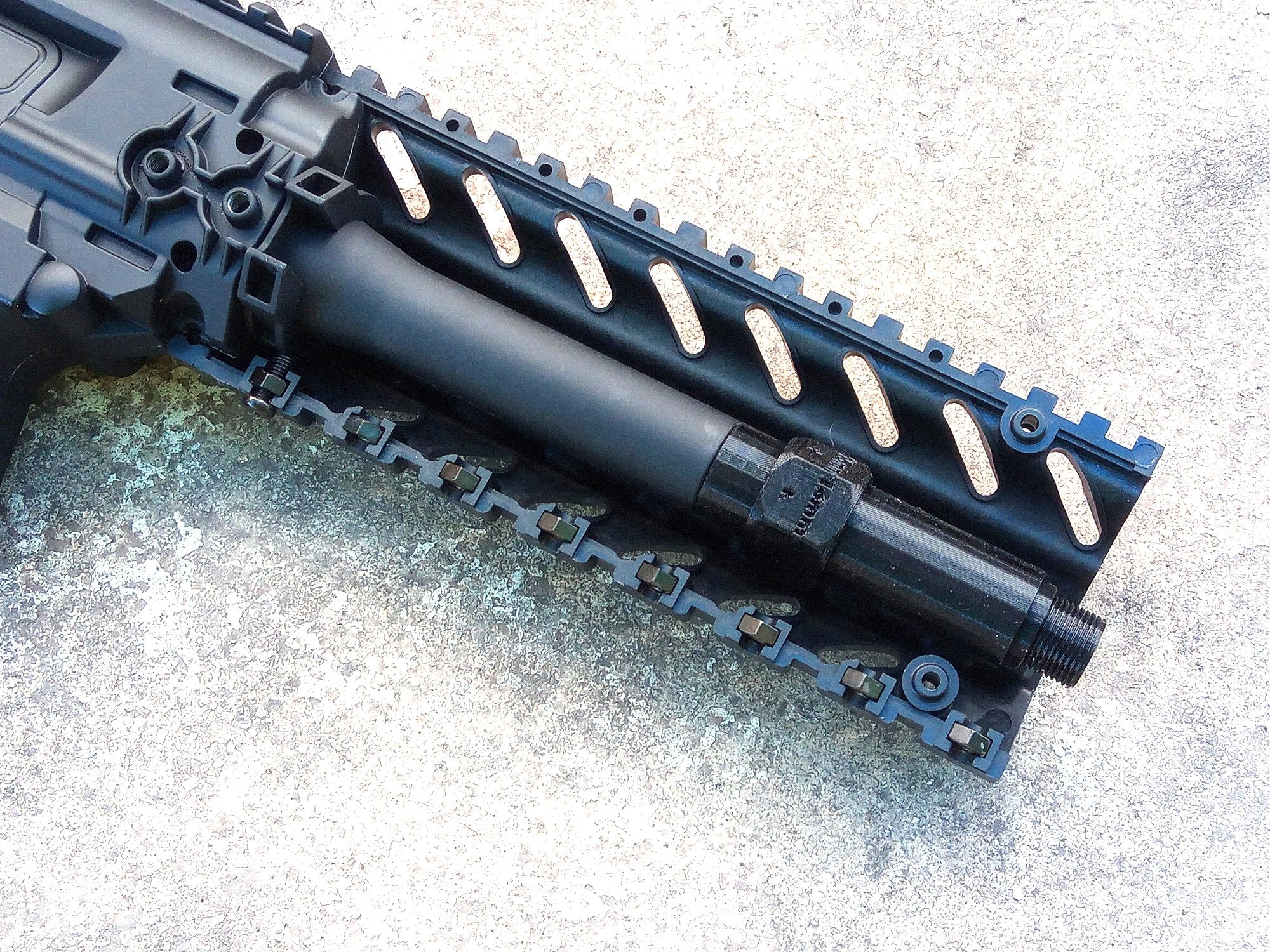 MCX MPX 62mm Barrel Extension for MCX/MPX CO2 Air Rifle Gun - Use