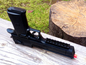Bottom Picatinny Rail (8-Slots) for Desert Eagle Airsoft Soft Pistol Gun - Weaver NATO Accessory - Airsoft3D