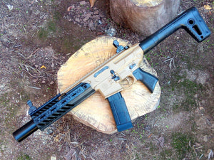 Full-Length Lightweight Side M-LOK Picatinny Rail (18-Slots) for MCX Canebrake Air Rifle Airgun
