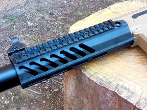 Full-Length Lightweight Side M-LOK Picatinny Rail (18-Slots) for MCX Canebrake Air Rifle Airgun
