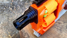 Load image into Gallery viewer, Blasters3D Flame Suppressor Muzzle (PE+) for Foam Dart/Ball Blasters - Barrel Mod - Zombie Strike