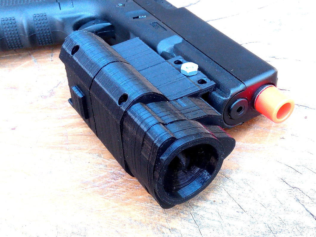 Airsoft3D Albert-01 Mock Laser Aiming Module (LAM) - Stealth Hitman Cosplay Role Play LARP