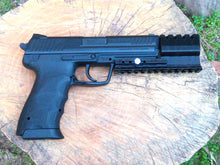Load image into Gallery viewer, J.W. Frame Mounted Compensator with 12-Slots Rail for HK45 CO2 Air Pistol Airgun - Hitman Assassin Killer Cosplay LARP - AirPower3D