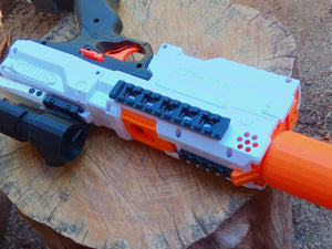 DIY Lightweight Picatinny Rail (11-Slots) for Airguns, Airsoft Guns, Foam Dart/Ball Blasters, Paintball Markers
