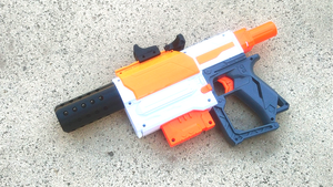Blasters3D HMP Flash Suppressor (102mm Long) for Foam Dart/Ball Blasters - Muzzle Barrel Mod