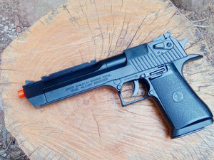 Airsoft3D Top Weaver Rail (2-Slots) for Desert Eagle .44 Magnum Airsoft Spring Pistol - Weaver NATO Accessory