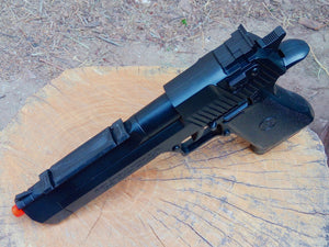 Airsoft3D Top Weaver Rail (2-Slots) for Desert Eagle .44 Magnum Airsoft Spring Pistol - Weaver NATO Accessory
