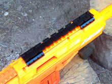 Load image into Gallery viewer, Picatinny Rail to Foam Dart Rail (9-Slots) Adapter for Airgun, Airsoft Gun, Foam Dart/Ball Blaster, and Paintball Marker - AirPower3D