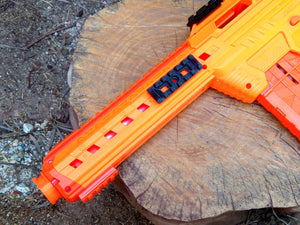 Lightweight Picatinny Rear Side Rail (6-Slots) for Nexus Pro Foam Dart SciFi Blaster - Blasters3D