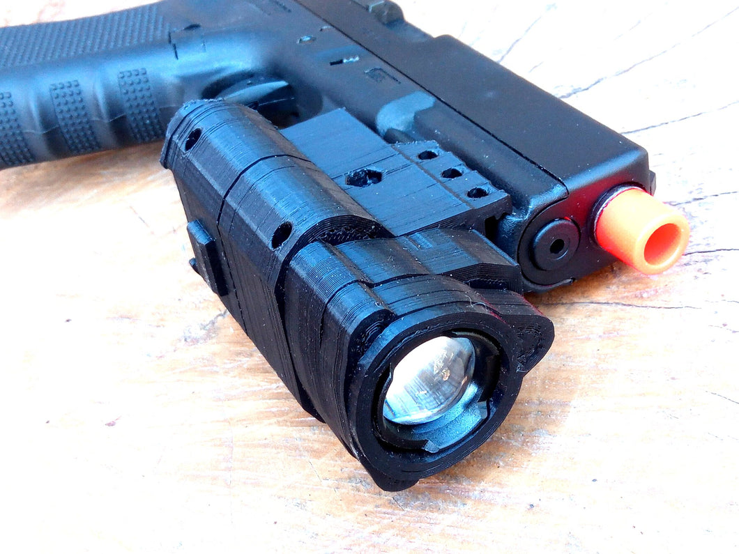 Airsoft3D Albert-01 Tactical Flashlight Module (TFM) - Stealth Hitman Cosplay Role Play LARP