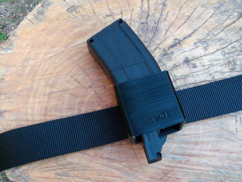 MCX MPX Magazine Carrier Pouch Holster for Tactical Belt - Also Works with Virtus Air Pellet Semi-Automatic Rifle Gun - AirPower3D