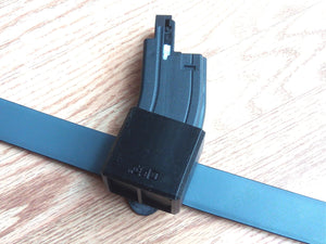 MCX MPX Magazine Carrier Pouch Holster for Dress Belt - Also Works with Virtus Air Pellet Semi-Automatic Rifle Gun - AirPower3D