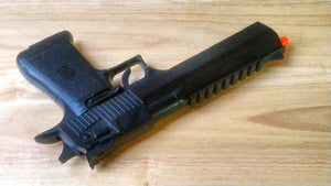 Airsoft3D Top Picatinny Rail (8-Slots) for Desert Eagle .44 Magnum Airsoft Spring Pistol - Weaver NATO Accessory - Deadpool Cosplay