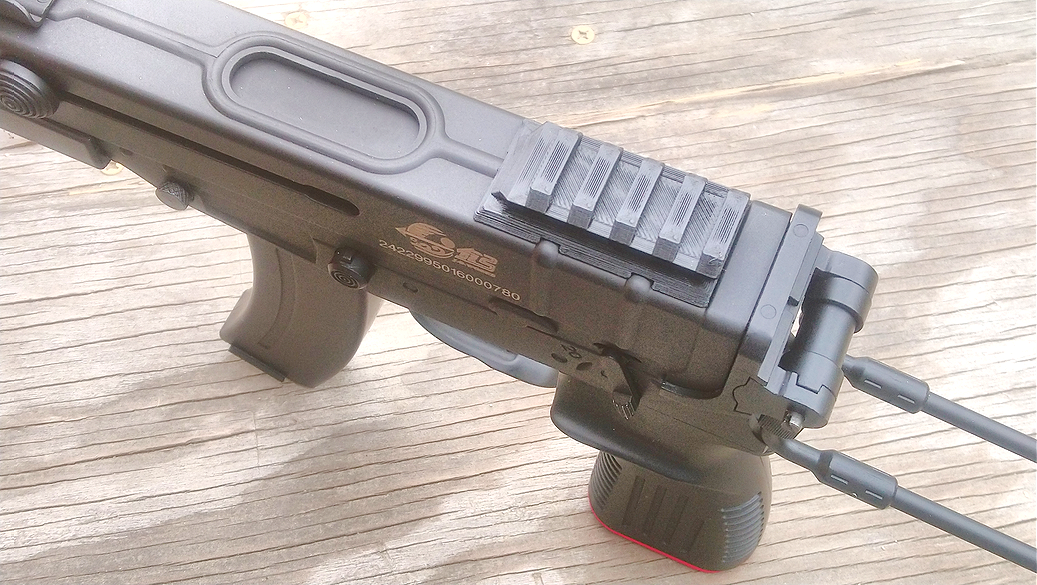 Airsoft3D VZ61 Upper Picatinny Rail (PT+) for Scorpion VZ61
