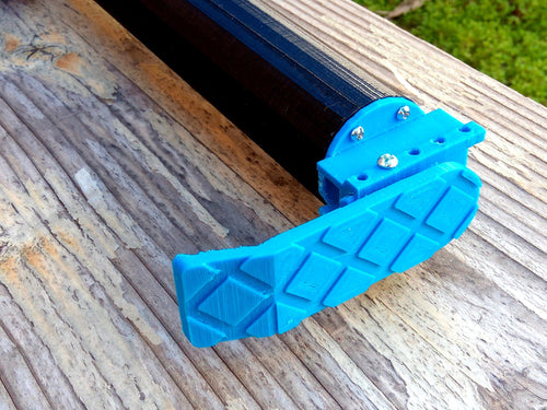 Incognito Minimalist Shoulder Stock Pad - for Airgun, Airsoft Gun, Foam Dart/Ball Blaster, and Paintball Marker - AirPower3D TeleScopix System
