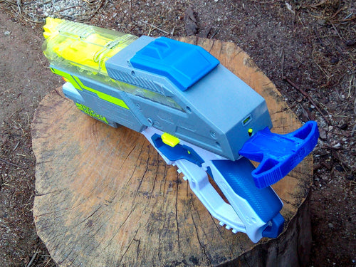 Blasters3D M27 Priming Handle (PT+) for Hyper Rush-40  - T-Pull T-Grip Charging Grip Mod for SciFi Pistol Blaster Toy Gun