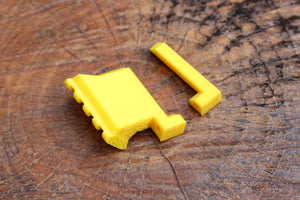 Blasters3D 45-Degrees 4-Slots Offset Picatinny Rails (Right Side) for Nerf Pro GelFire Gel Blaster - For Mythic and X MrBeast