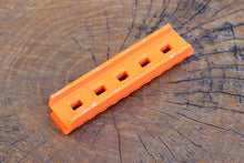 Load image into Gallery viewer, Blasters3D Top Picatinny Rail (11-Slots) for Zuru X-Shot Reflex 6 and Adventure Force Destroyer Revolver Blasters - Clip On Performance Mod for Foam Dart Toy - No Tools Needed