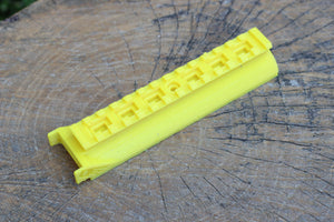 Blasters3D Bottom Picatinny Rail (14-Slots) Battery Cover for SplatRBall SRB400 Gel Blaster - Clip On Replacement Performance Mod - No Tools Required