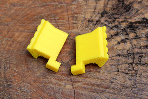 Blasters3D 45-Degrees 4-Slots Offset Picatinny Rails (Both Sides) for Nerf Pro GelFire Gel Blaster - For Mythic and X MrBeast