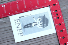 Load image into Gallery viewer, ENFP Boy B/W 4&quot;x6&quot; Thermal Sticker - Kawaii Anime Chibi - MBTI Thoughts - Myers Briggs Type Indicator Personality - Pongo Beach