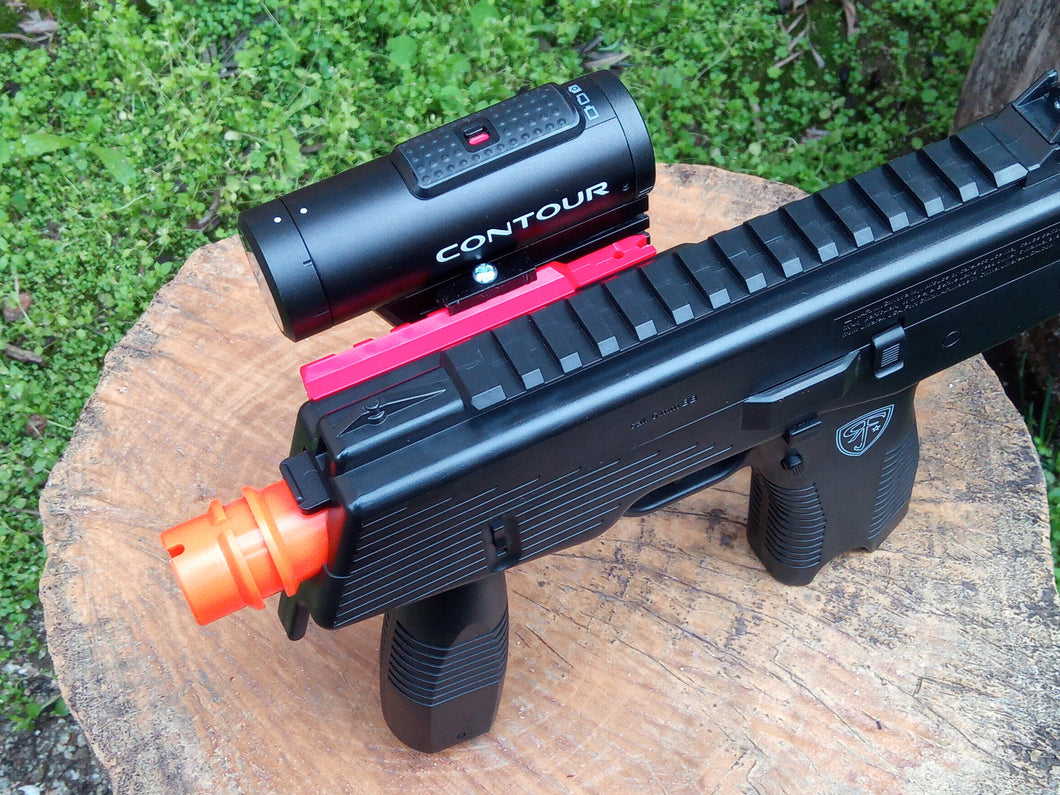 AirPower3D Contour Action Cam Picatinny Mount Adapter (PT+) for Contour Action Cam Air Gun Paintball Airsoft3D AirGun Pistol Rifle SMG Shotgun Video