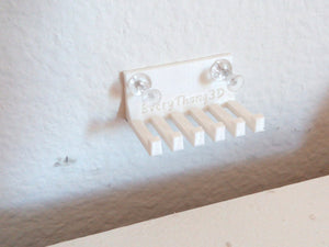 Cable Manager (5 Slots) for Desk, Table, Drywall, and Other Flat Surfaces - Home Improvement Decoration Accessory - EveryThang3D