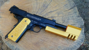 Match Weight Compensator for 1911 Airsoft GBB Pistol - SoftAir Survival Game - Hitman Assassin Cosplay LARP - Airsoft3D