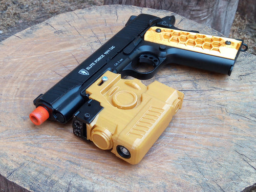 Airsoft3D MK23 Laser Aiming Module (LAM) for Picatinny Rail - Stealth Hitman Cosplay Role Play LARP