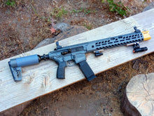 Load image into Gallery viewer, Virtus Vector SciFi Front End for MCX Virtus Air Rifle - Mock Muzzle Brake Flashhider - Airgun Barrel Tip Mod - AirPower3D