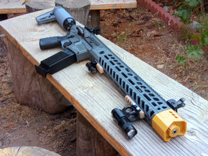 Virtus Vector SciFi Front End for MCX Virtus Air Rifle - Mock Muzzle Brake Flashhider - Airgun Barrel Tip Mod - AirPower3D