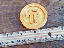 Load image into Gallery viewer, Pi Coin - Digital Network Cryptocurrency - Physical Tangible Symbolic Memorabilia - Gift for Crypto Investment Trading Fans - EveryThang3D