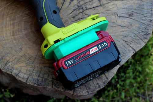 DIY Adapter for Porter Cable 20V Max Battery to Ryobi ONE+ 18V Power Tool - Interchange Batteries Between Brands - Single Battery Does It - EveryThang3D