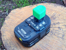Load image into Gallery viewer, Dust Cap for Ryobi 18V ONE+ Battery - Protects Positive and Negative Electrical Terminals from Dusty Workshop &amp; Environments - EveryThang3D