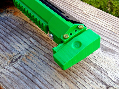 Devastator Minimalist Shoulder Stock Pad - for Airgun, Airsoft Gun, Foam Dart/Ball Blaster, and Paintball Marker - AirPower3D TeleScopix System