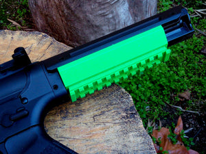 Buffer Tube Picatinny Rail (11-Slots) for Crosman DPMS SBR BB Air Rifle Airgun - TeleScopix Shoulder Stock System - AirPower3D