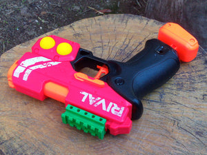 Blasters3D Picatinny Rail Adapter (5 Slots) for Hyper / Rival Blasters - Allows Use of Picatinny Parts: Sight, Scope, Laser, Flashlight