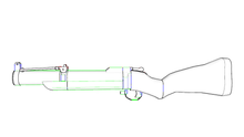 Load image into Gallery viewer, M79 Grenade Launcher Replica - 40mm Shell Prop